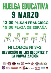 Huelga Educacion9marzo